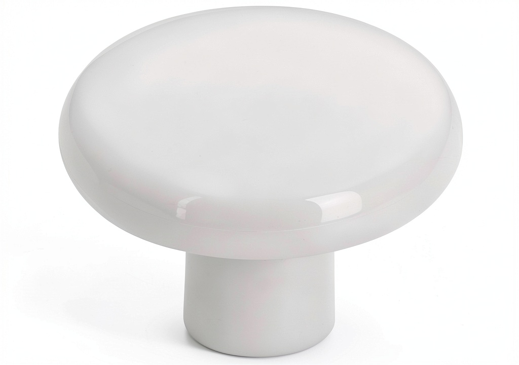 White Traditional Drawer Handle