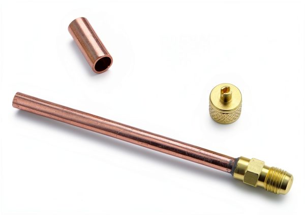 Gohantee 1/4'' SAE x 1/4'' O.D. Access Valves-3
