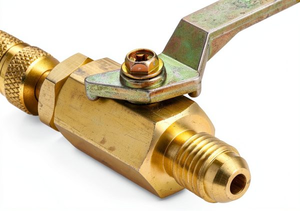 Aupoko Brass Ball Valve 1/4 Inch Manual Shutoff-6