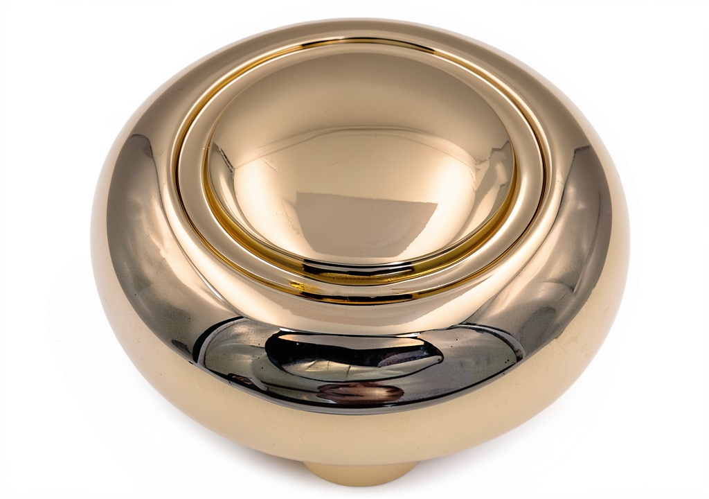 Hickory Hardware Ultra Brass Cabinet Knob