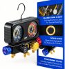 Orion Motor Tech AC Gauge Set for HVAC Repair-4