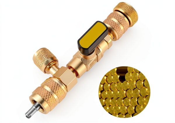 Valve Core Removal Tool Langawaser Brass HVAC-1