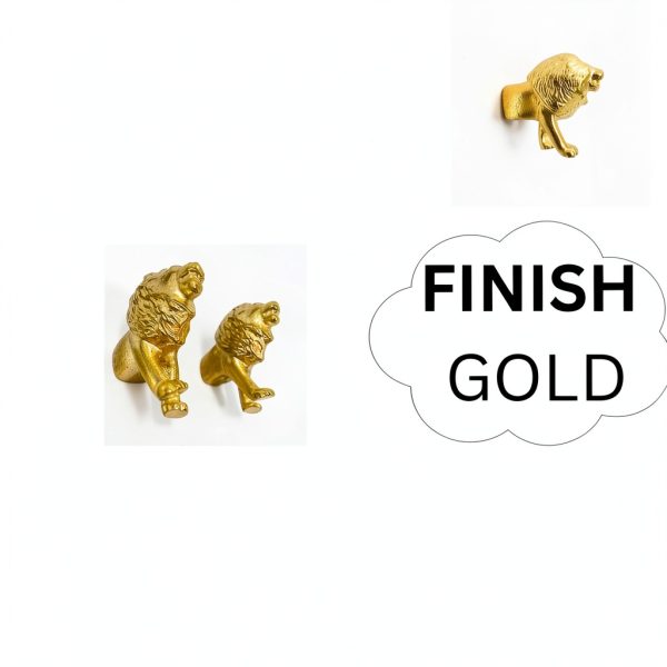 Knobs By Blossom Gold Metal Cabinet Knobs-3