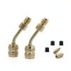 BACOENG Air Conditioning Manifold Gauge Kit 4 Way-3