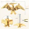 Dinosaur Cabinet Handles ArtisanWonders Gold Finish-1