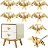 Dinosaur Cabinet Handles ArtisanWonders Gold Finish-0