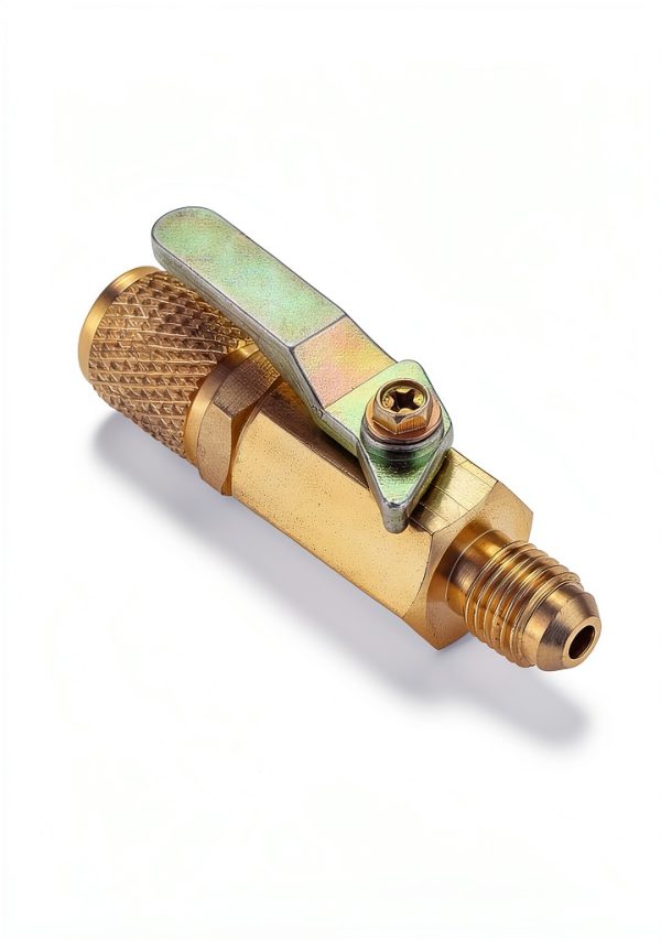 Aupoko Brass Ball Valve 1/4 Inch Manual Shutoff-1