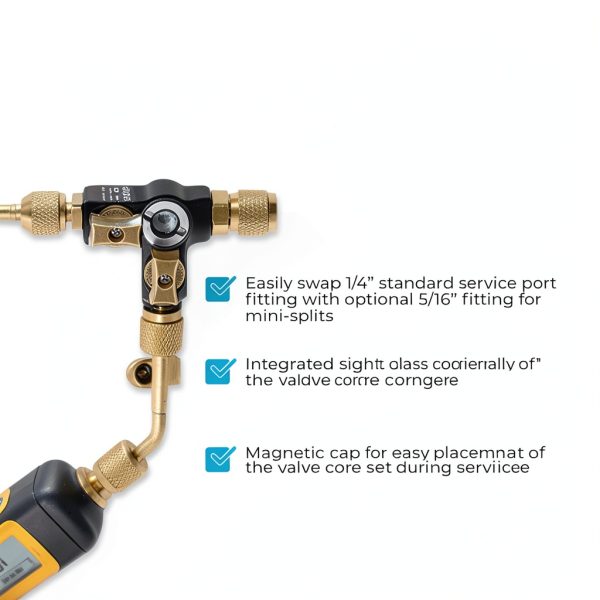 Fieldpiece VC2G Valve Core Recovery Tool 1/4-1