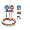 BACOENG Air Conditioning Manifold Gauge Kit 4 Way-1