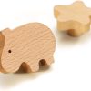Wooden Cabinet Knob Evionlin Modern Drawer Handle-4