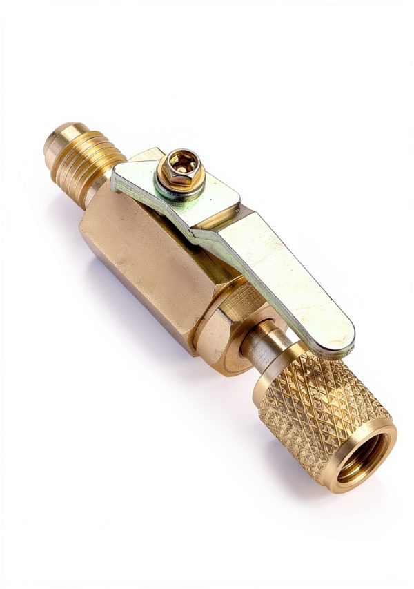 Aupoko Brass Ball Valve 1/4 Inch Manual Shutoff-2