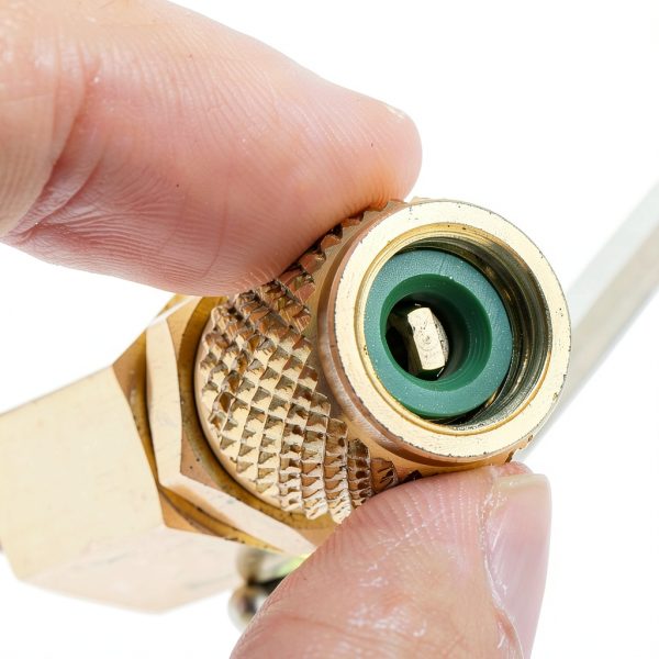 Aupoko Brass Ball Valve 1/4 Inch Manual Shutoff-5