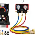 Rogvoc AC Manifold Gauge Set Brass Construction-0