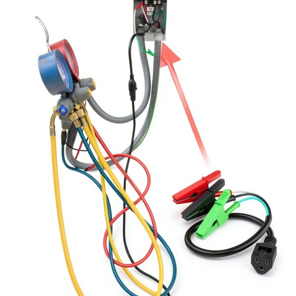 HVAC Adapter Cord ViewReal Metal Rubber Power Tool-4