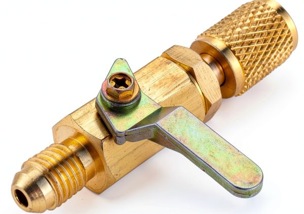 Aupoko Brass Ball Valve 1/4 Inch Manual Shutoff-0