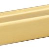Alno Drawer Pull Satin Brass Modern Cabinet Handle-1