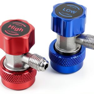 Rogvoc R134a Quick Coupler Adapter Kit for Automotive AC-0
