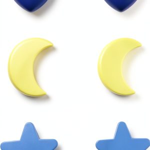 yukfdcnb Cartoon Drawer Knobs for Kids-0