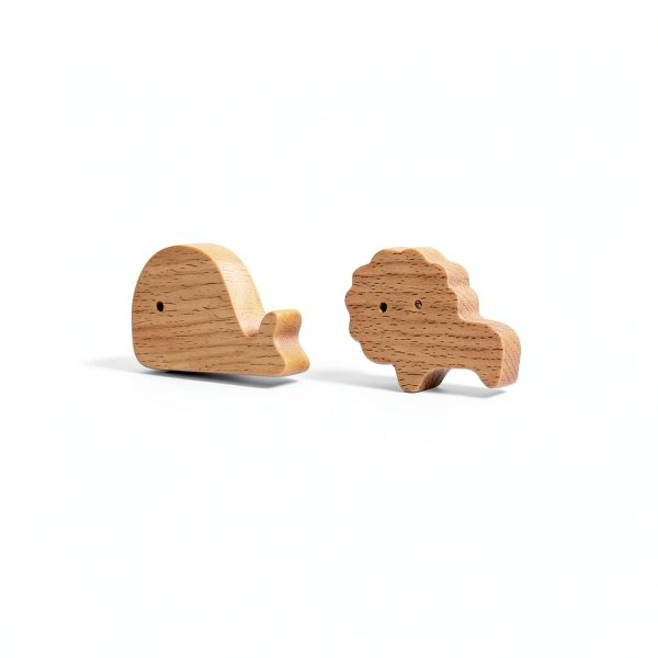 Wood Cabinet Handle Evionlin Modern Knob for Kids-5
