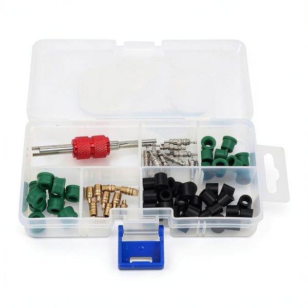 Tbest A/C Valve Core Kit for Autos-8