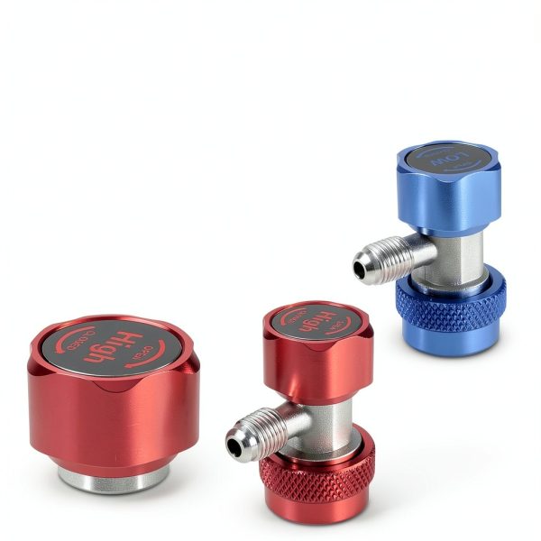 Rogvoc R134a Quick Coupler Adapter Kit for Automotive AC-6