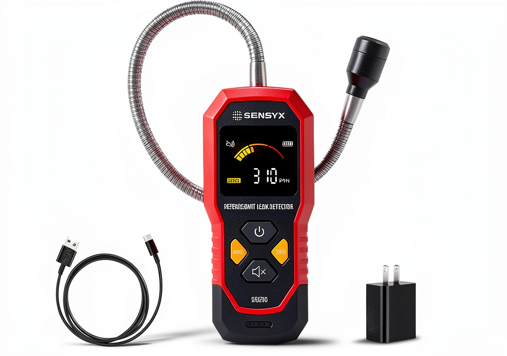 SENSYX SFD200 Refrigerant Detector in use