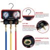 Rogvoc AC Manifold Gauge Set Brass Construction-2