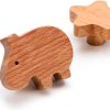 Wood Cabinet Handle Evionlin Modern Knob for Kids-4