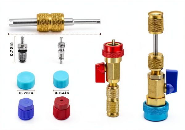 CANIPHA AC Valve Core Removal Tool Kit-6