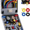 Orion Motor Tech AC Gauge Set for HVAC Repair-0