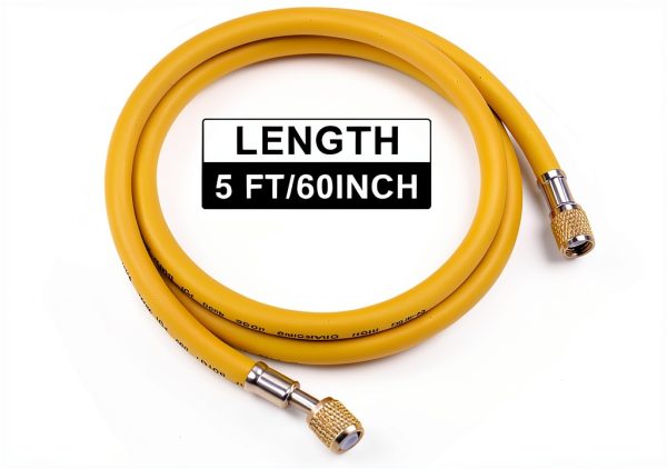 Hromee Refrigerant Charging Hose Rubber 60 Inch-4