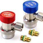 R134a Refrigerant Adapter Aluminum Quick Connect-0