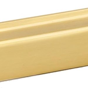Alno Drawer Pull Satin Brass Modern Cabinet Handle-0