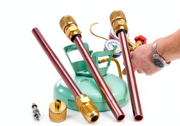 Gohantee 1/4'' SAE x 1/4'' O.D. Access Valves-2