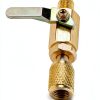 Aupoko Brass Ball Valve 1/4 Inch Manual Shutoff-4