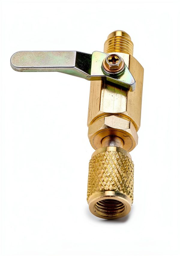 Aupoko Brass Ball Valve 1/4 Inch Manual Shutoff-4