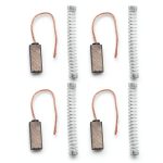 LT Easiyl Alternator Brush Set Copper 2‑Piece 15.4x6.4mm Carbon Brush-0