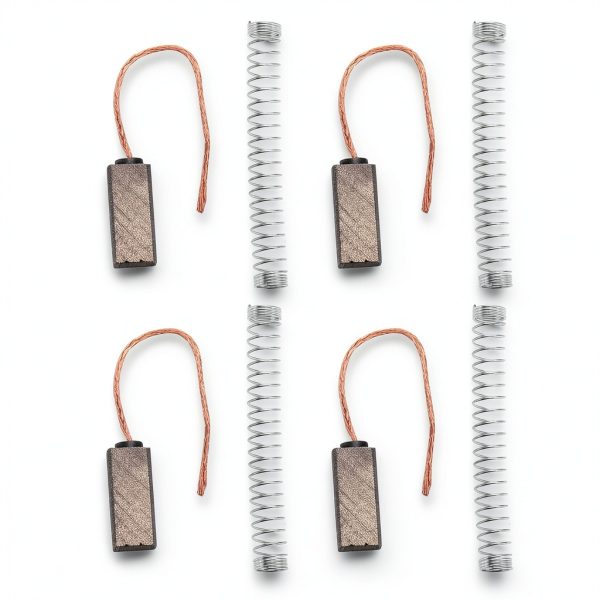 LT Easiyl Alternator Brush Set Copper 2‑Piece 15.4x6.4mm Carbon Brush-0