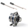 LT Easiyl Alternator Brush Set Copper 2‑Piece 15.4x6.4mm Carbon Brush-1
